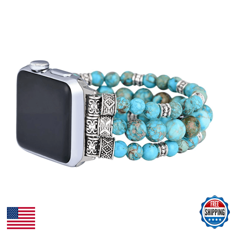 Somesame Boho Beaded Bracelets Watch Bands For Women Compatible Apple Watch - Image 1