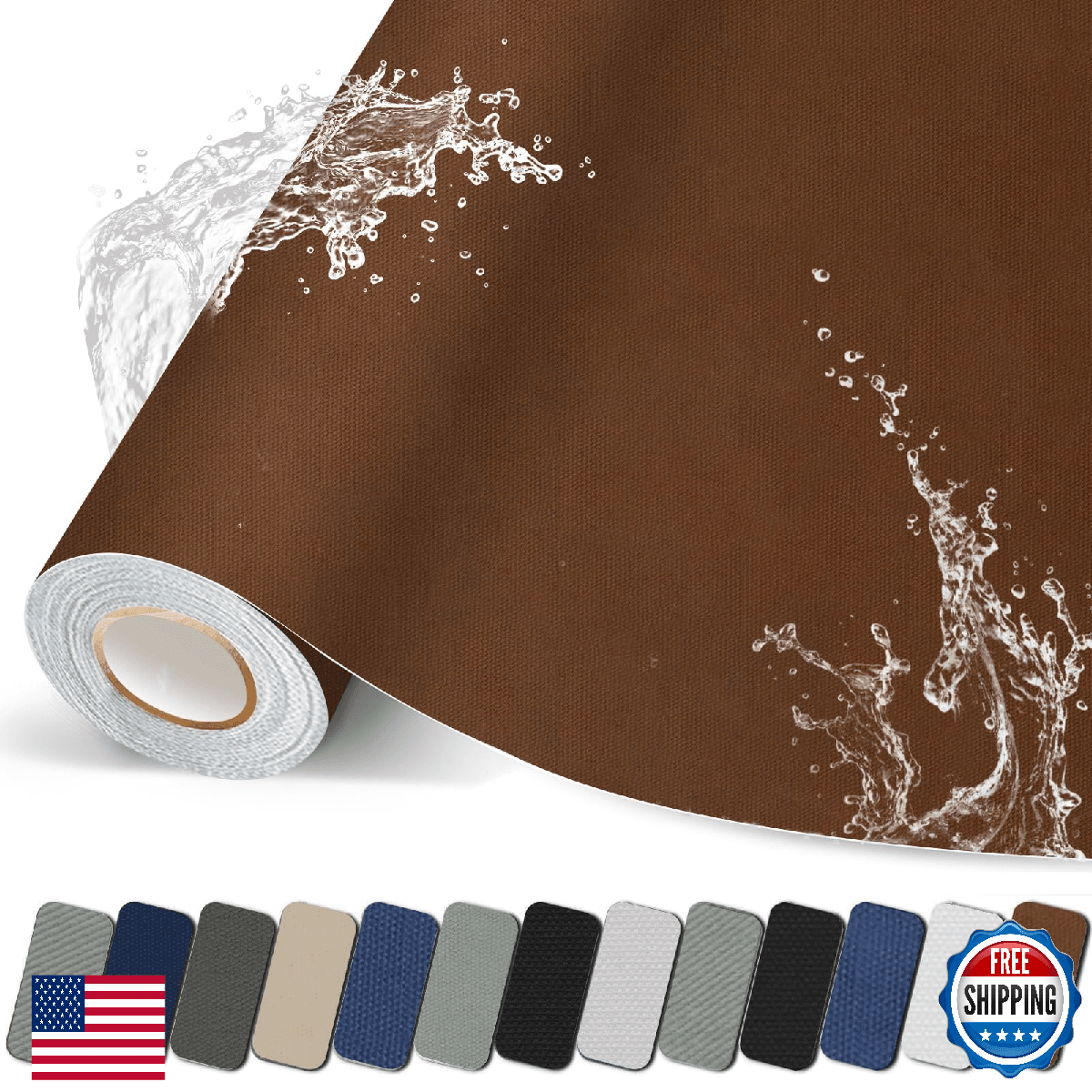 Lifenion Canvas Repair Patch 17x79" Strong Self-Adhesive Fabric Tape - Image 1