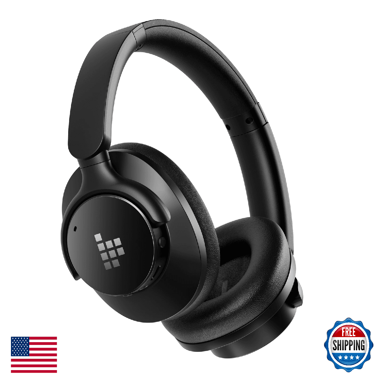 Tronsmart Sounfii Q20 Active Noise Cancelling Headphones, Wireless Over Ear Head - Image 1