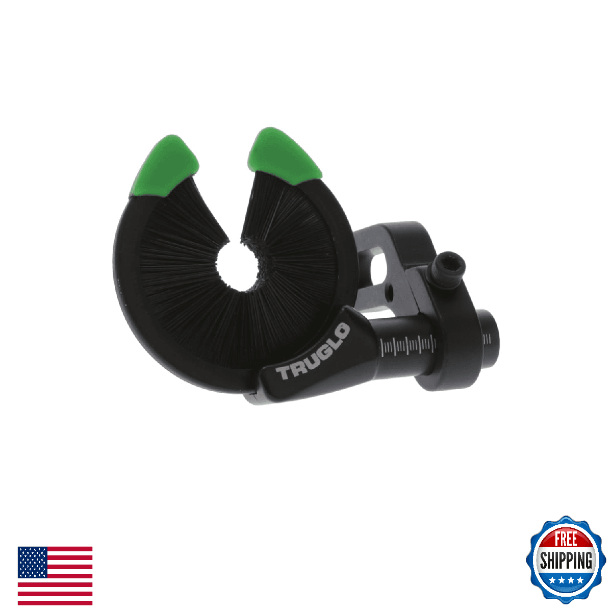 TRUGLO Ez Rest Full-Containment Left-Hand Convertible Bowfishing Arrow Rest - Image 1