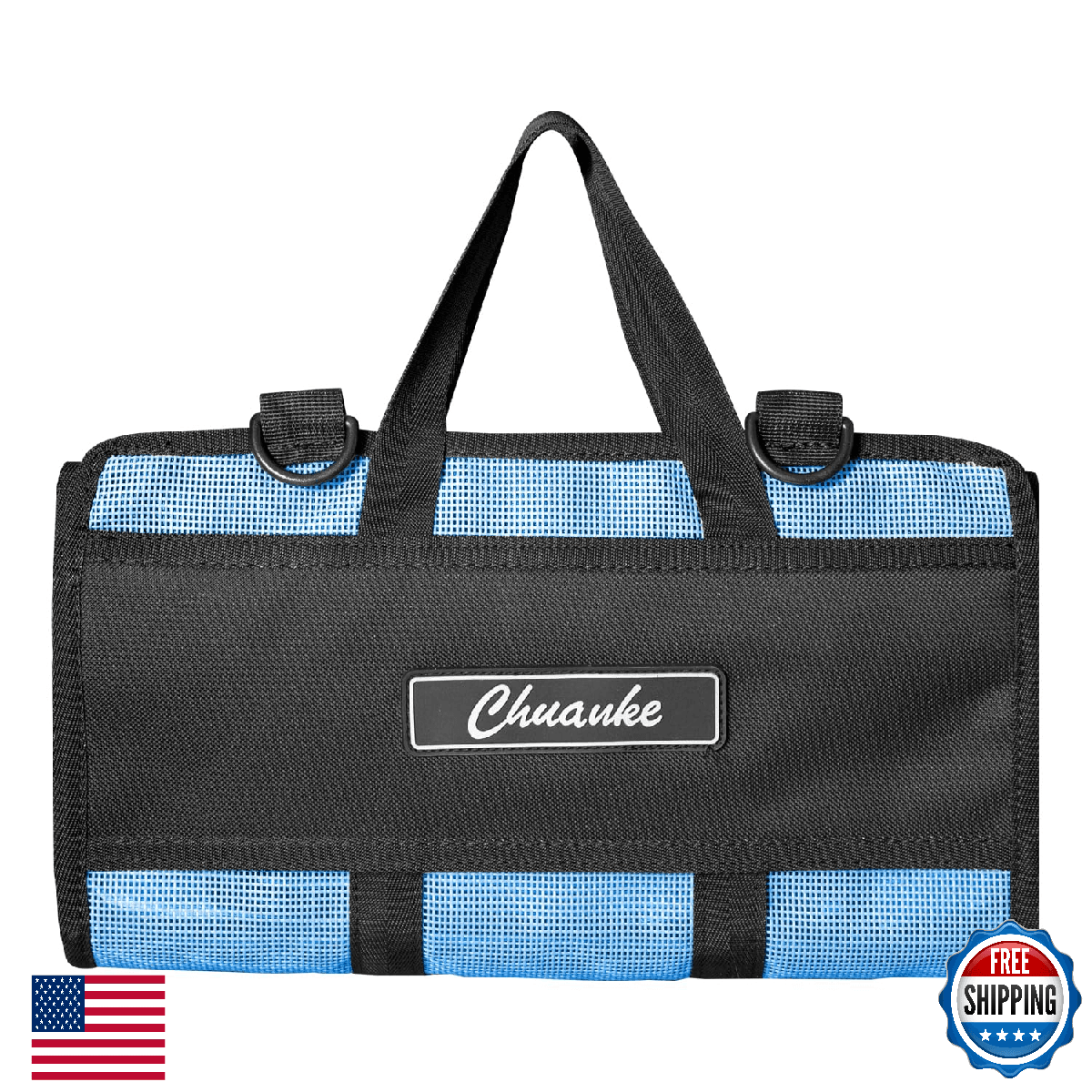 Chuanke Lure Bag 6 Pocket PVC Protective Cover Durable Fishing Trolling Lure - Image 1
