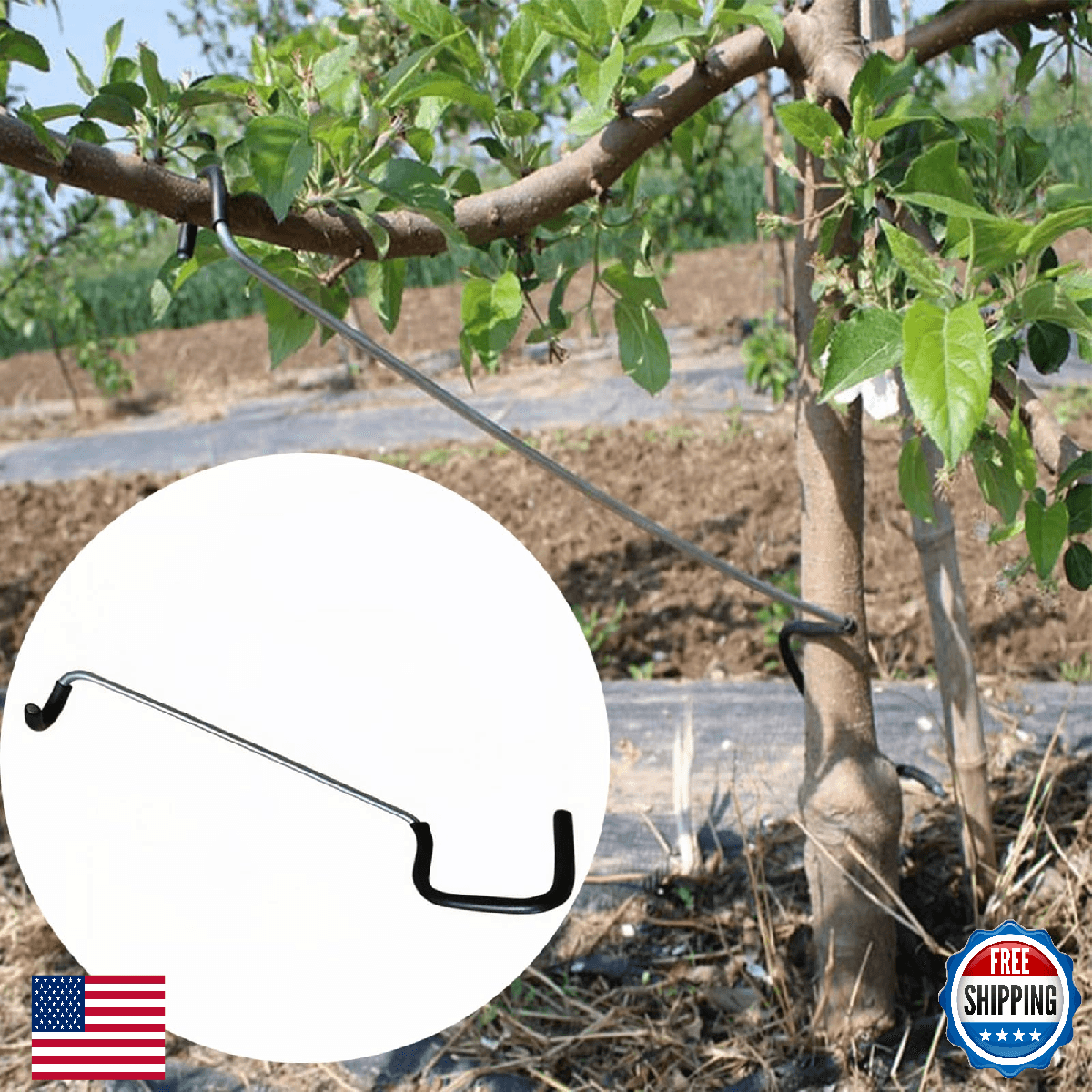 LEILINLIFE 10PCS 14" Fruit Tree Branch Spreader Limb Support Durable Plant Train - Image 1