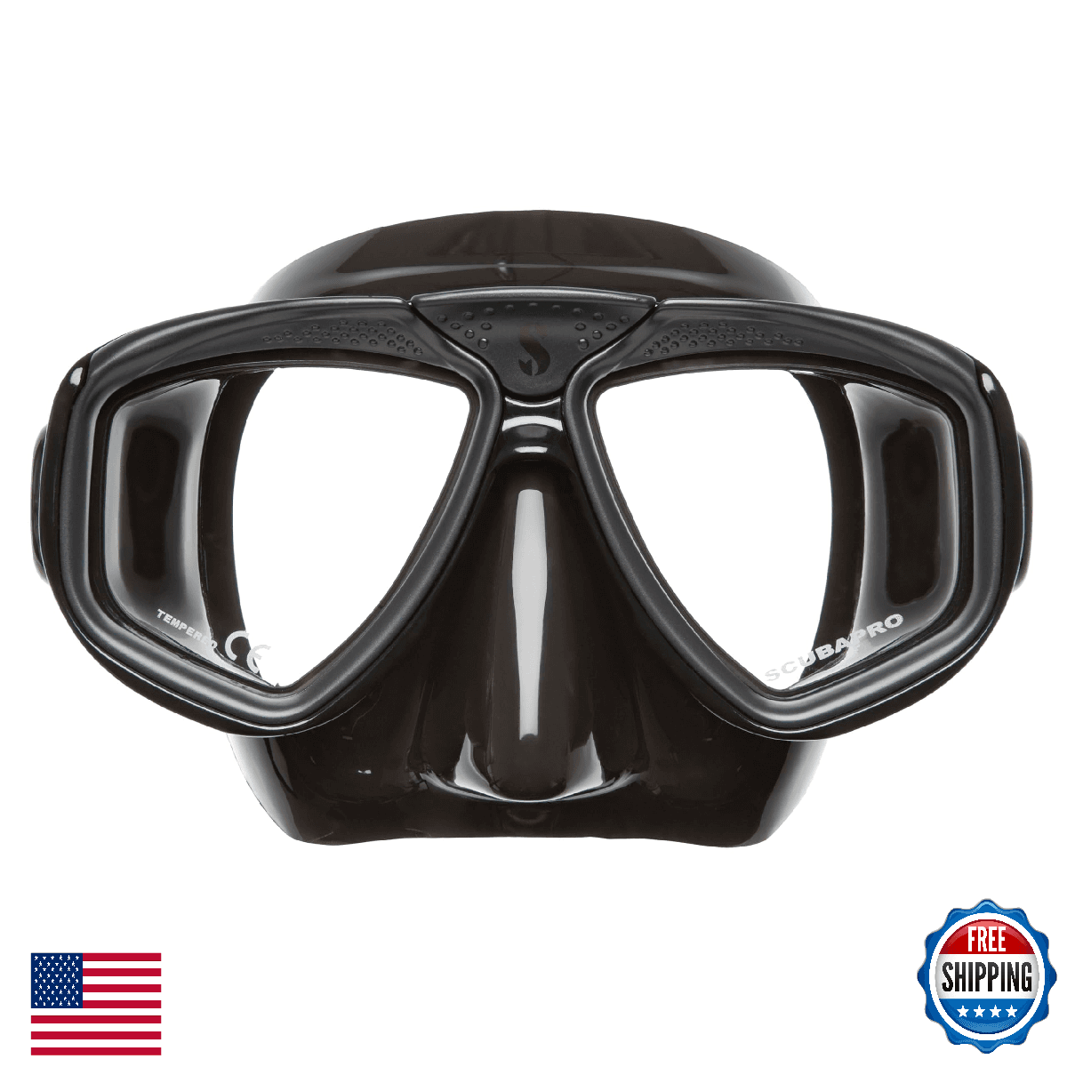 SCUBAPRO Zoom Scuba Mask Ultra Clear Dual Lens, Quick-Change System, Low Volume - Image 1