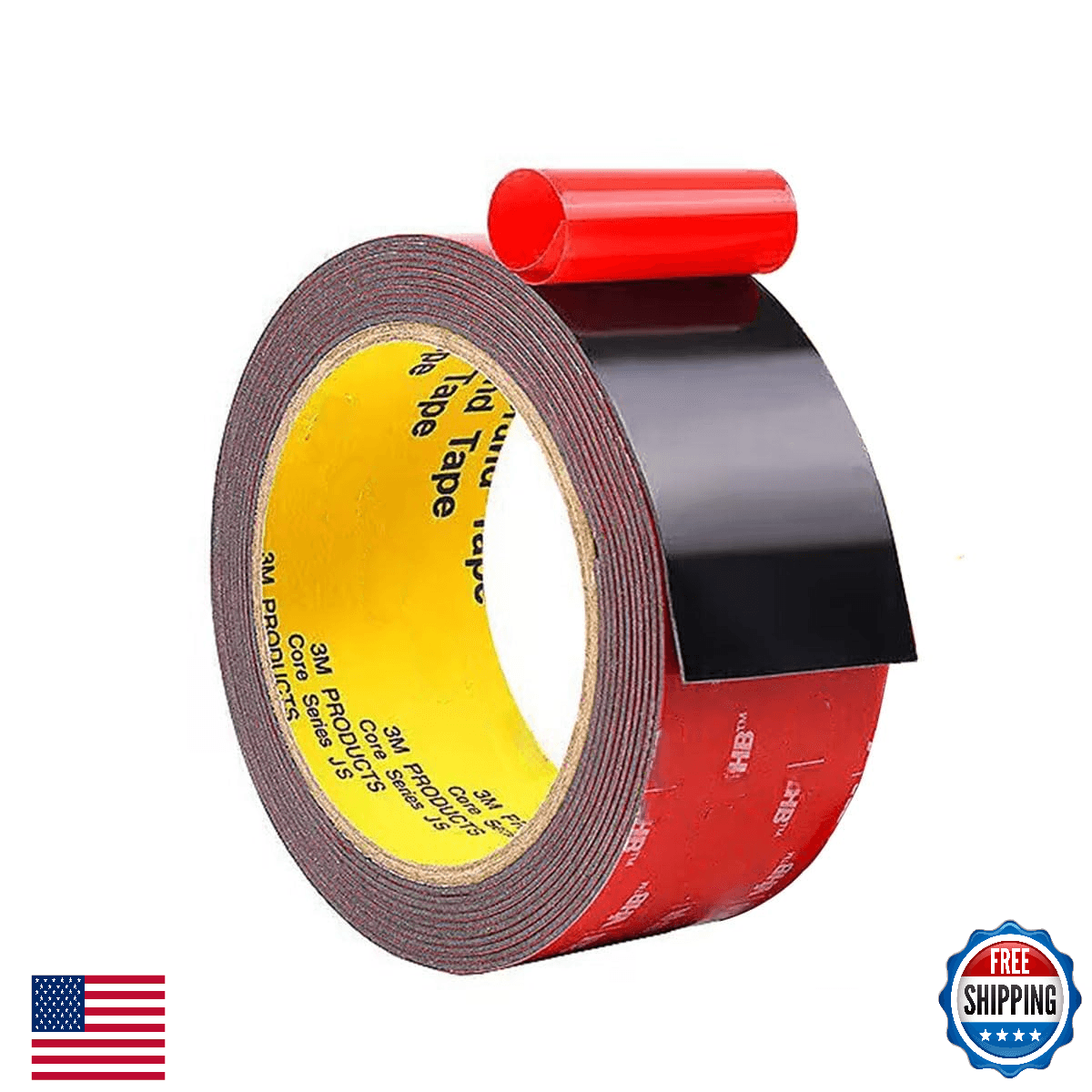 SANKA Double Sided Tape Heavy Duty Strong Adhesive Mounting Tape Waterproof Foam - Image 1