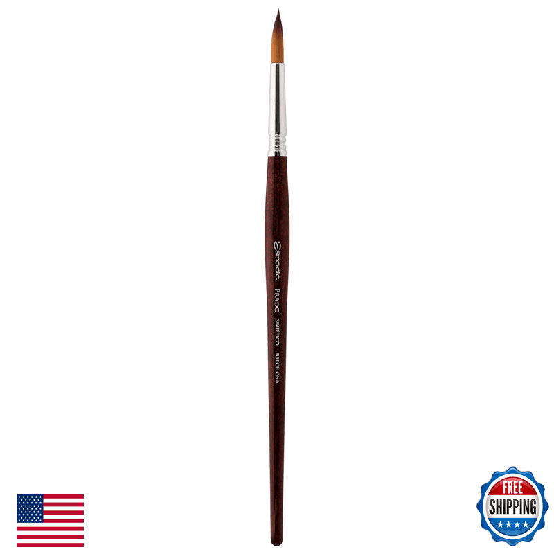 Escoda Art Products Escoda Prado Series Artist Watercolor Acrylic Short Handle - Image 1
