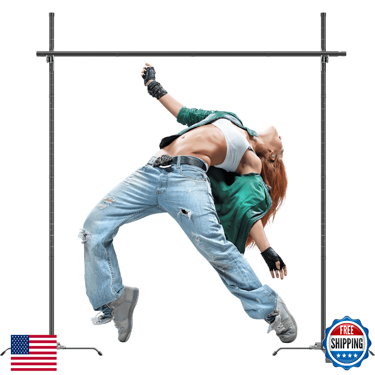 Qufiona Limbo Game - Alloy Steel Heavy Duty Limbo Game - Easy to Install Limbo S - Image 1