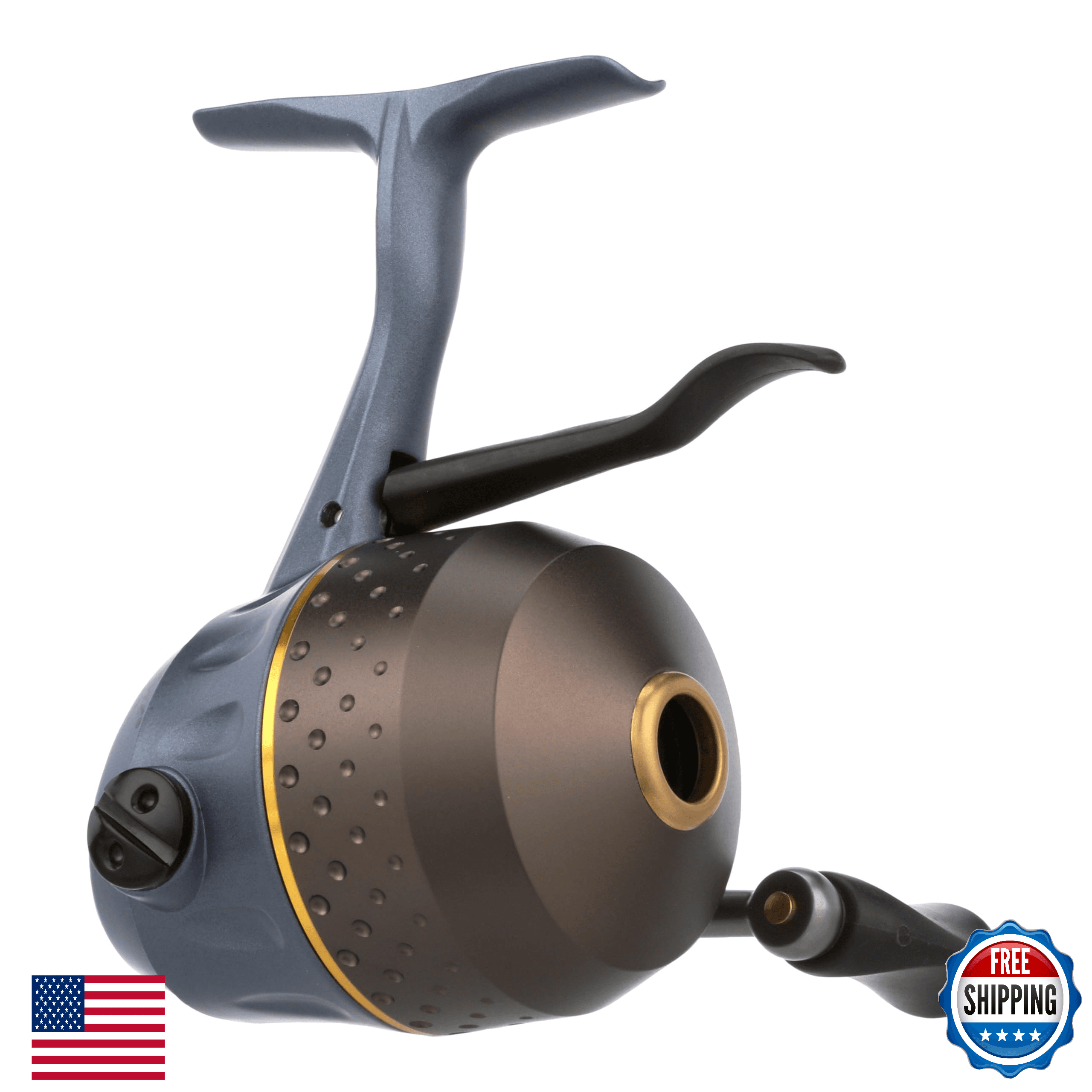 Pflueger President Spincast Reel, Size 6U, Right/Left Handle Fishing - Image 1
