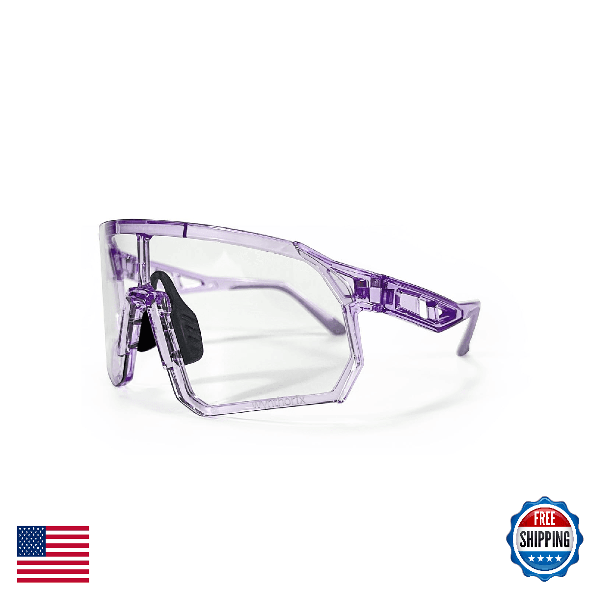 Wynthorix VeilGlam Pickleball Glasses for Women Men, Clear Protective Eyewear UV - Image 1