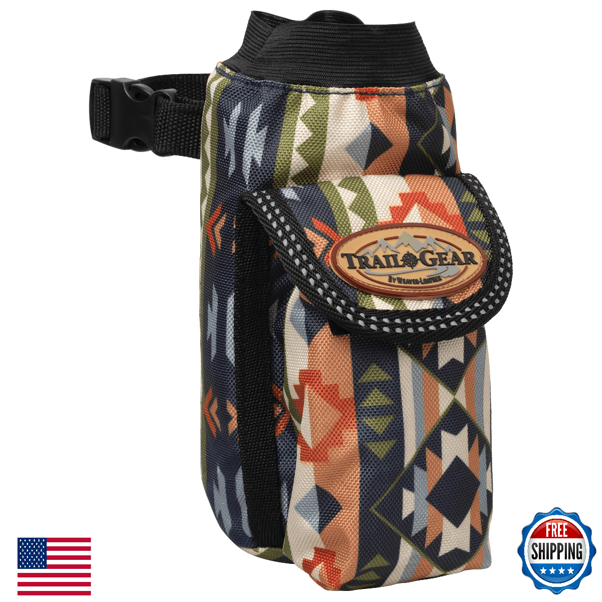 Weaver Equine Trail Gear Water Bottle Holder for Saddle - Attaches Easily - Image 1