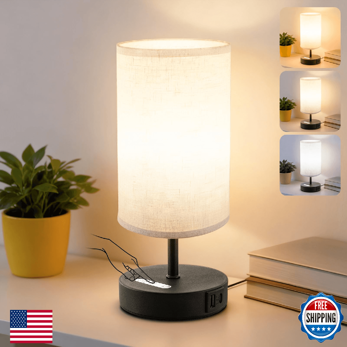 Moragin Light Therapy Lamp, 10000 Lux Natural Light Lamp Therapy Lamp with Remot - Image 1