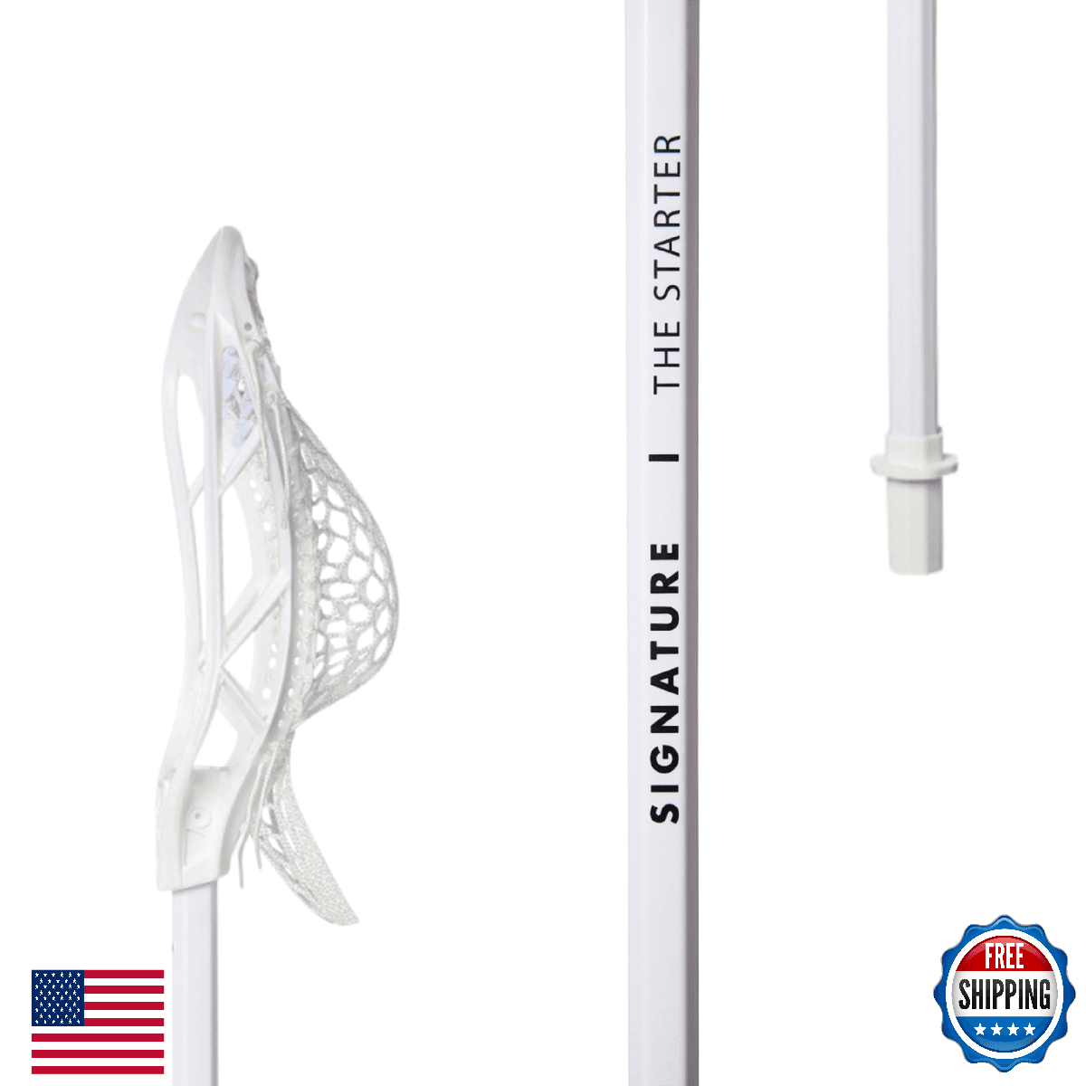 Starter 28in Complete Lacrosse Stick Beginners Entry Level Boys Girls - Image 1
