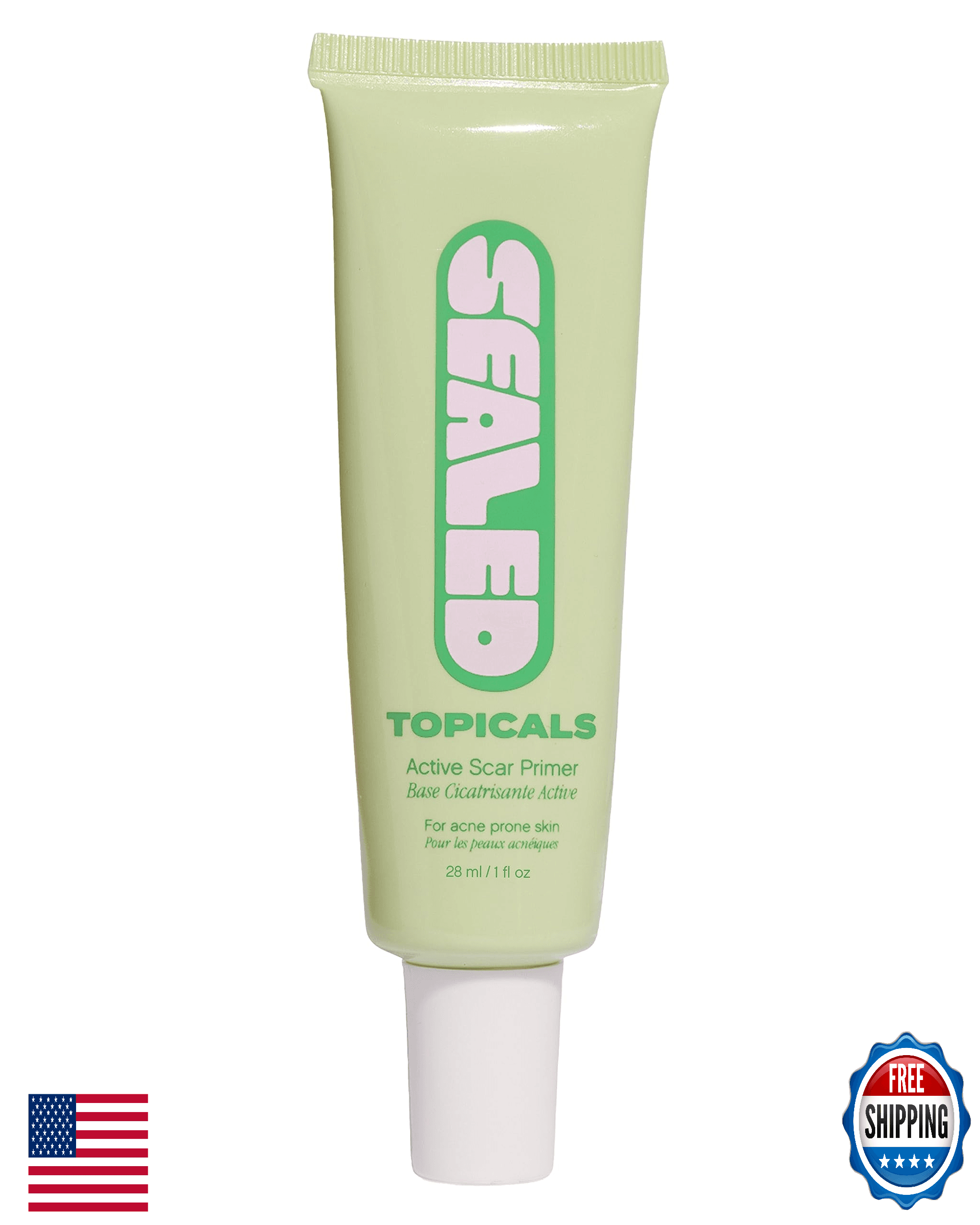 Topicals Sealed Active Scar Filling Primer for Acne-Prone Skin - Blemish Control - Image 1
