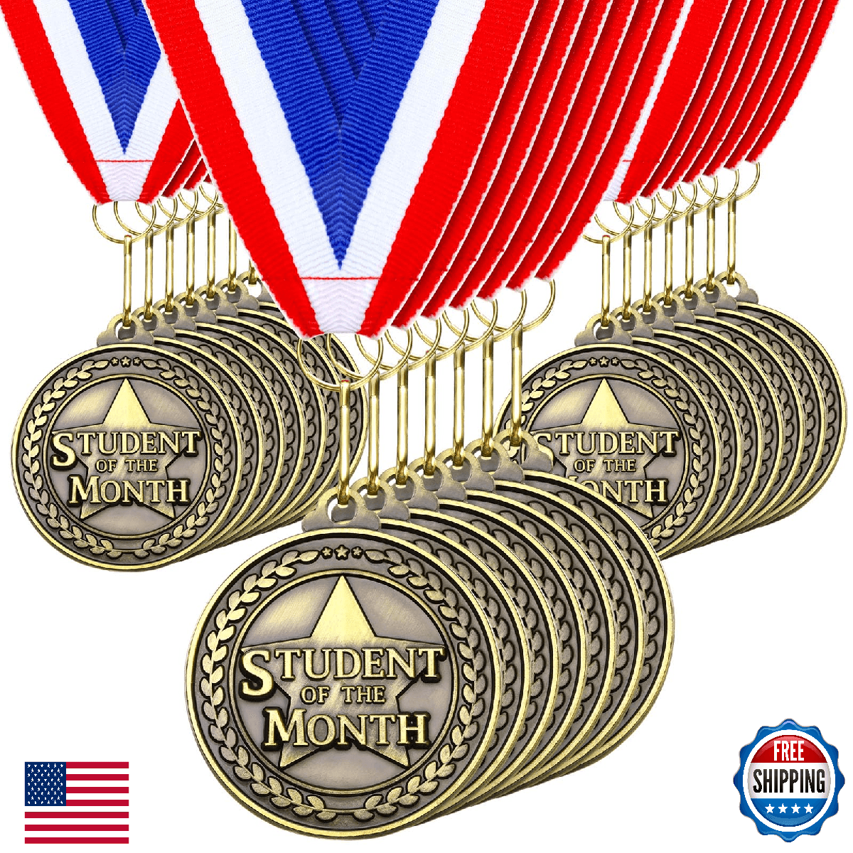 30 Gold Medals for Awards, 2 Picture, Winner Encourage Team Participation - Image 1