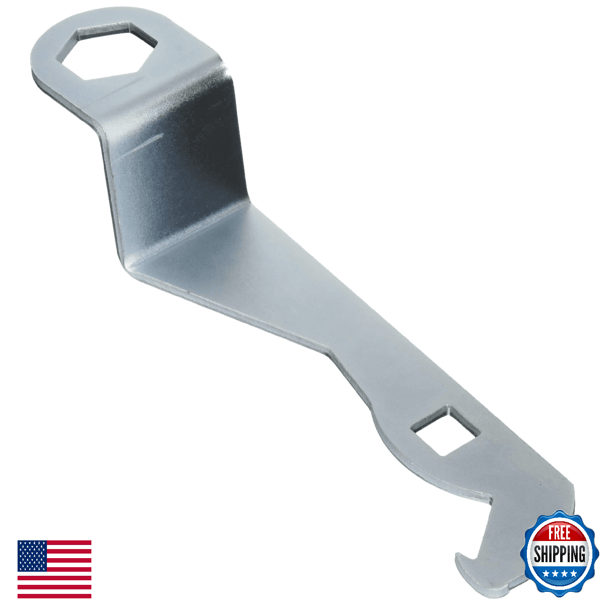 Sea Dog 531112 Prop Wrench 1-1/16" Marine Engine Tool Zinc-Plated Steel - Image 1