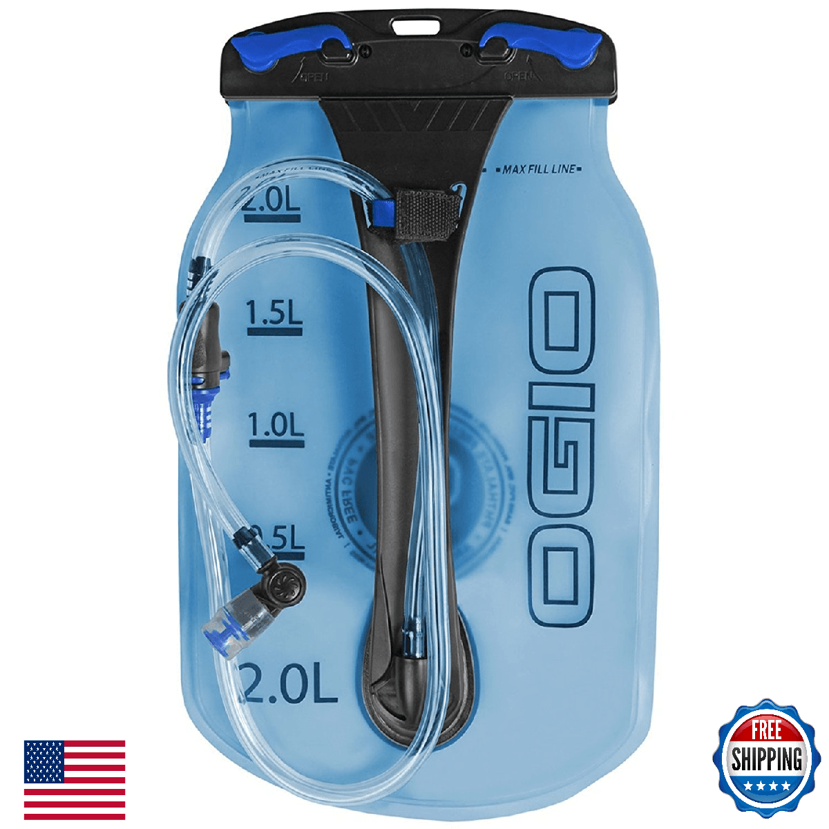 OGIO 2L Water Reservoir Bladder for Atlas/Dakar Hydration Packs - Image 1