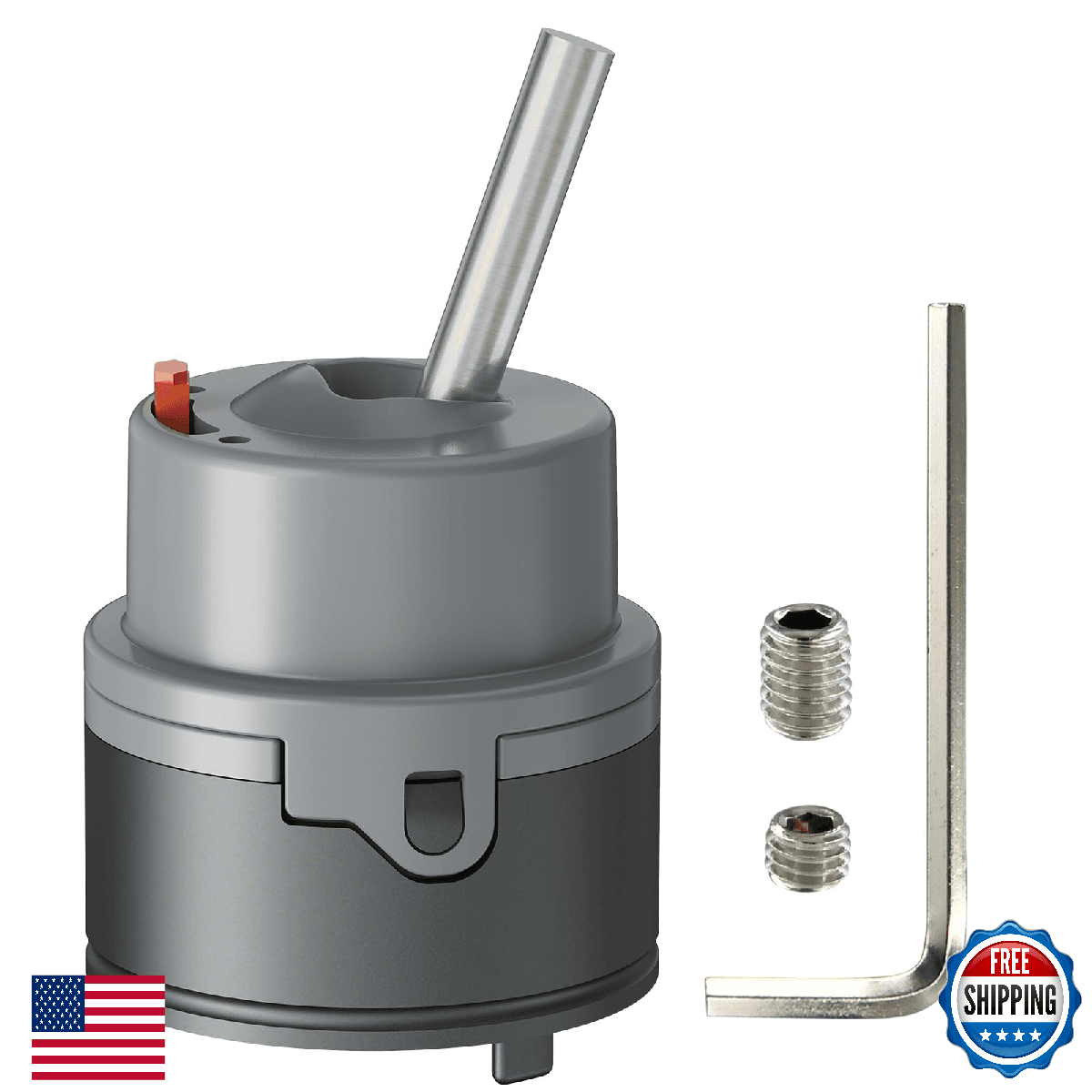 RP50587 Valve Cartridge Compatible with Delta Single Handle Kitchen and Lavatory - Image 1