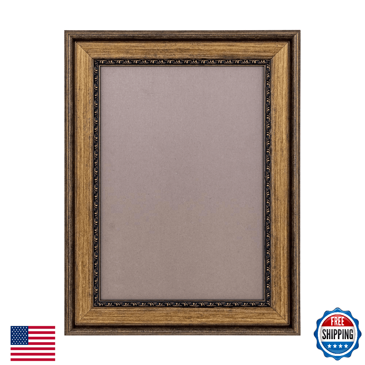 Vintage Bronze A3 Frames: 11.75x16.5inch Picture Frames for Home Wall Collage De - Image 1