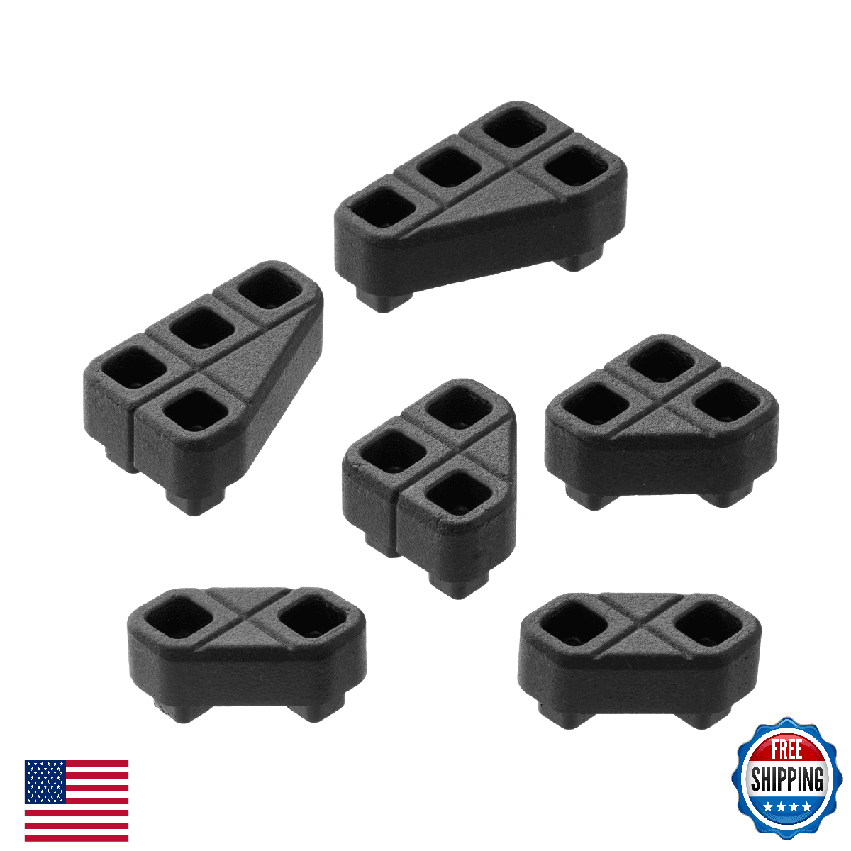 Magpul DAKA Grid Angled Blocks Kit - 45/90, 30/60 Double EPP Impact Resistant - Image 1