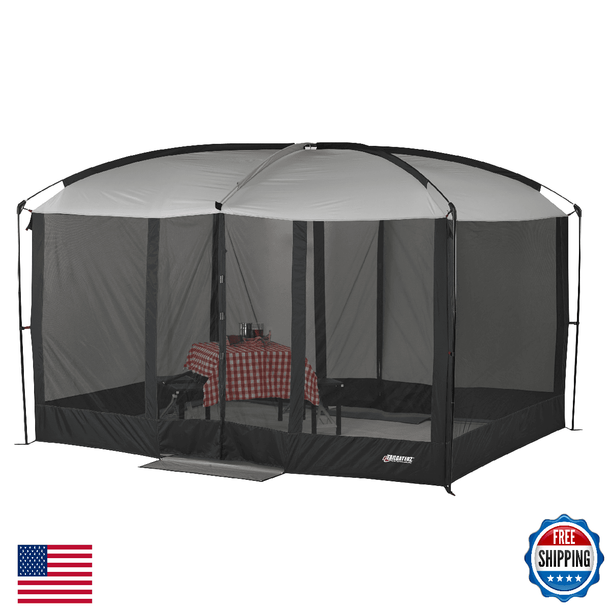 TAILGATERZ Magnetic Screen House, Game Day Graphite, 11x9x7.5 ft, 4300614 - Image 1