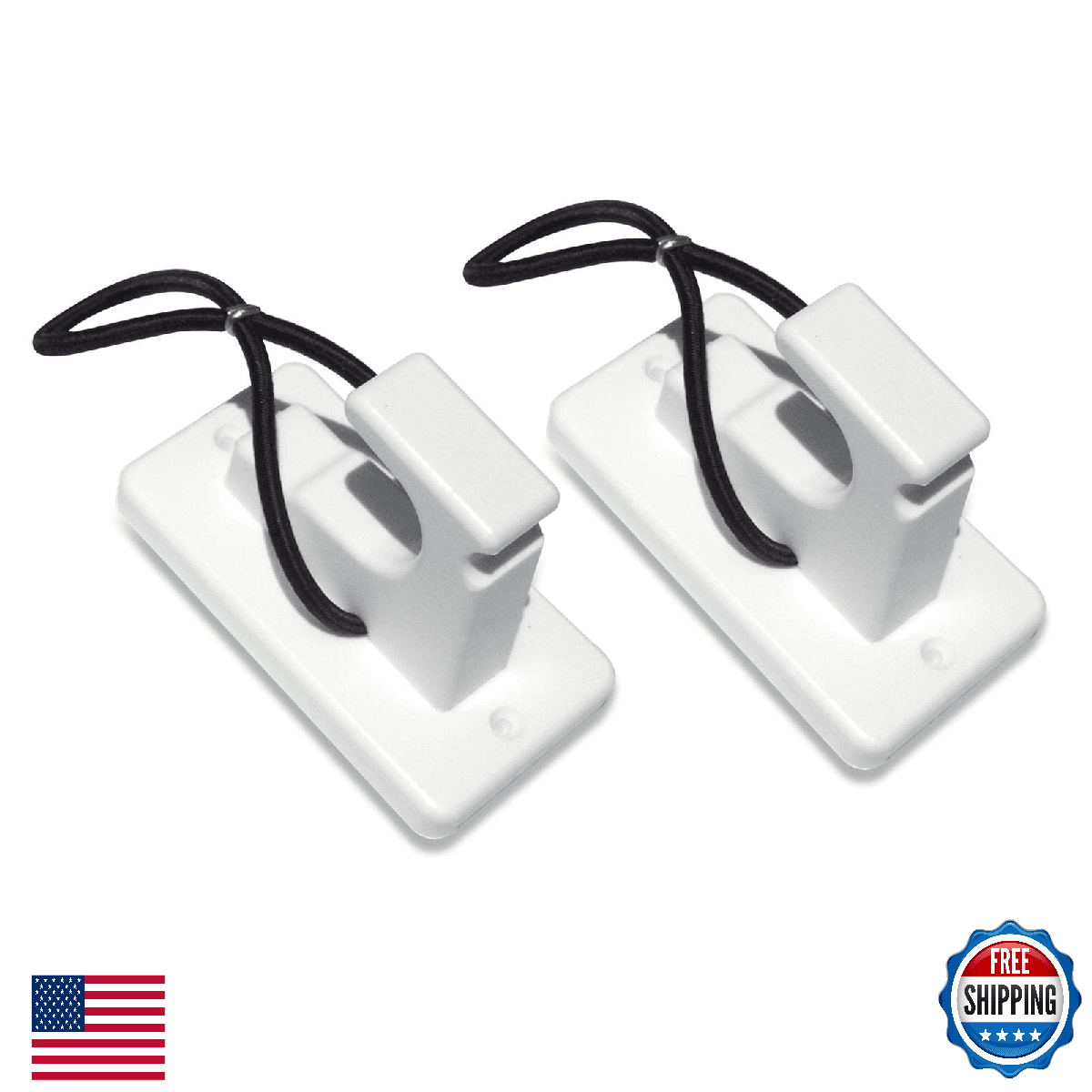 Deep Blue Marine Rod/Gaff/Brush/Dock Line Holder - Pair [RGB] - Image 1