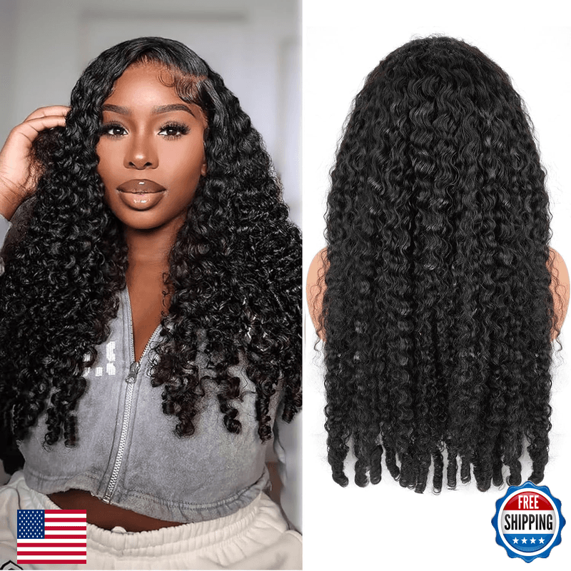 Sterly Hidden Strap 360 Lace Front Wigs Human Hair 250 Density Straight Hd Wigs - Image 1