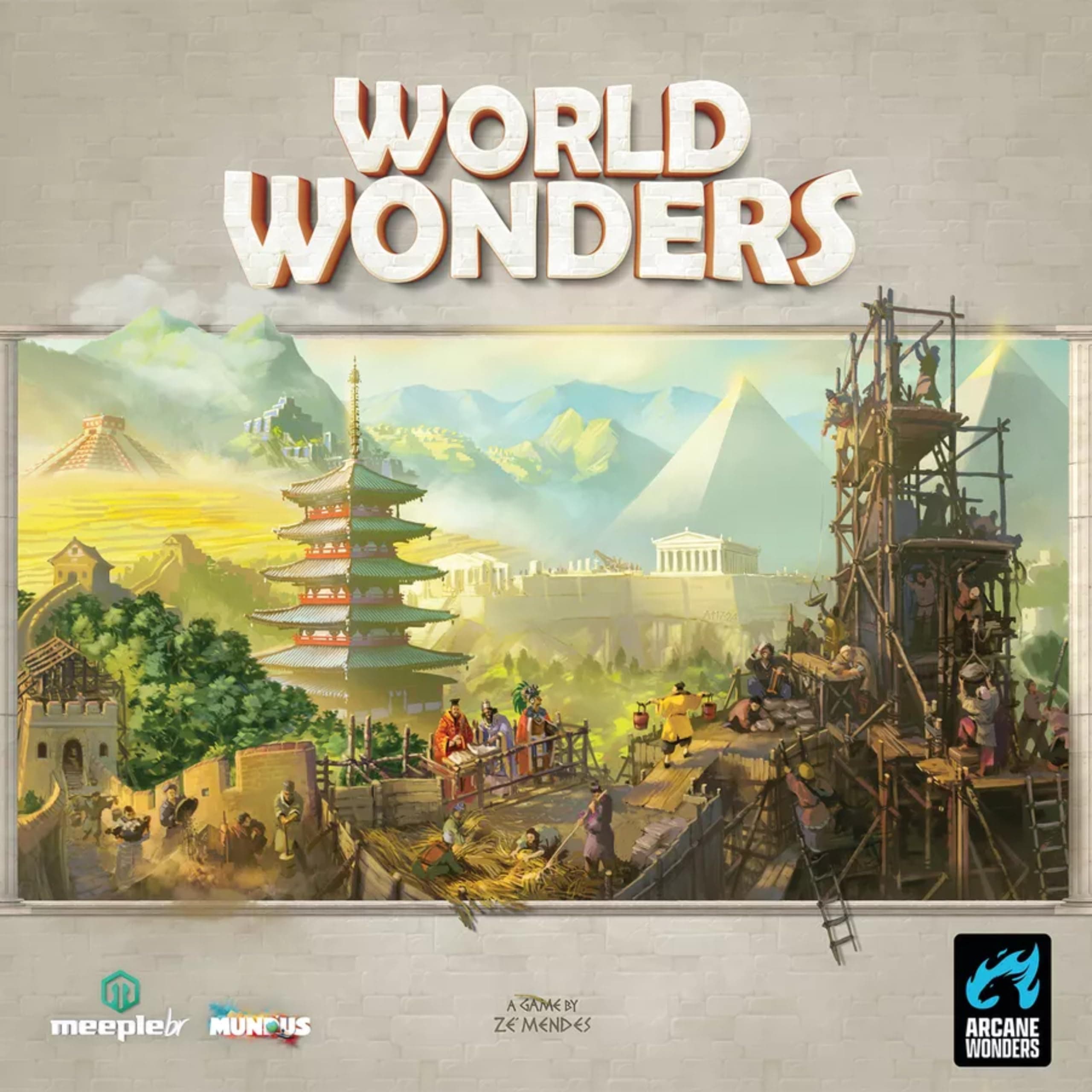 World Wonders Strategy Board Game by Arcane Wonders - Build Iconic Landmarks - Image 1