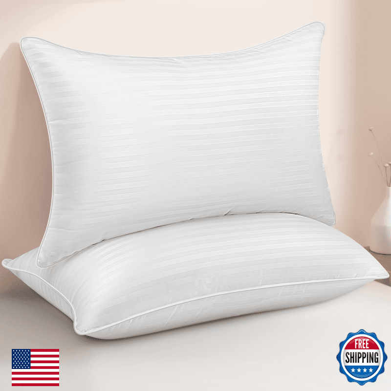 Heycuzi Queen Size Bed Pillows - Breathable Premium Down Alternative Pillows - Image 1
