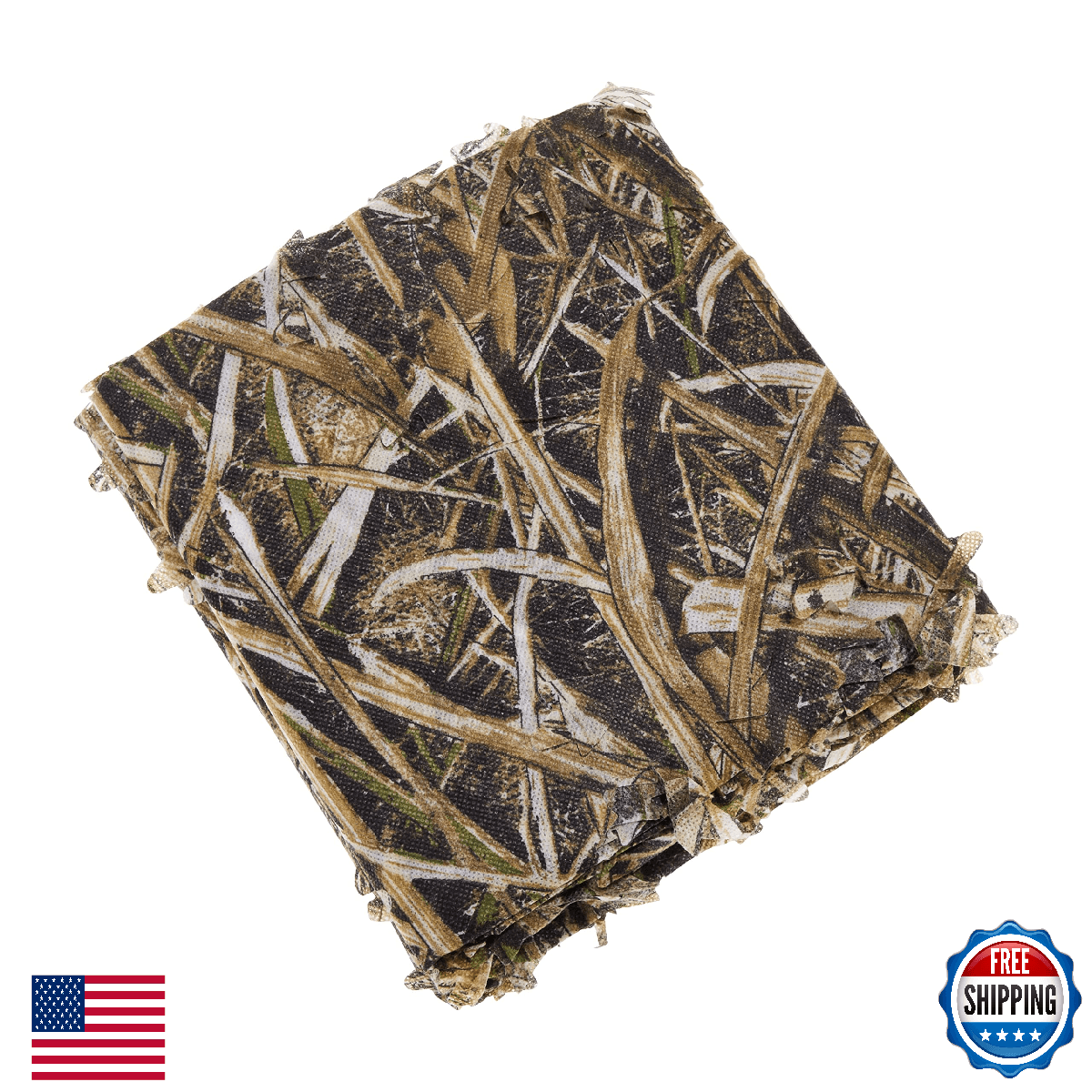 Vanish 3D Leafy Omnitex by Allen 12ft x 56in Mossy Oak Shadow Grass Blades - Image 1