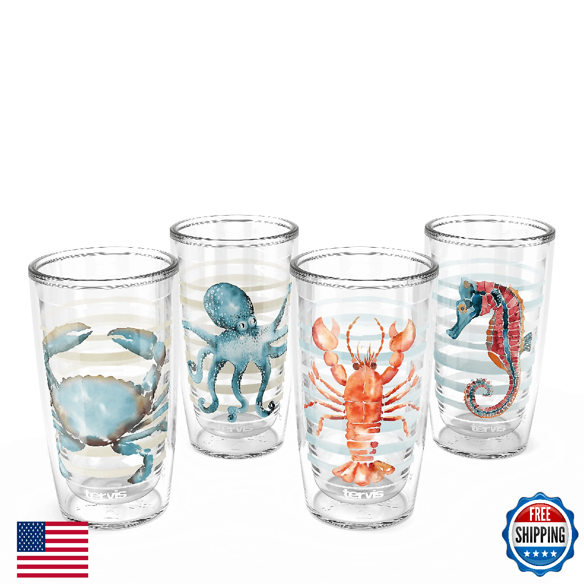 Tervis Sara Berrenson Atl. Collection 16oz Insulated Travel Tumbler - Image 1