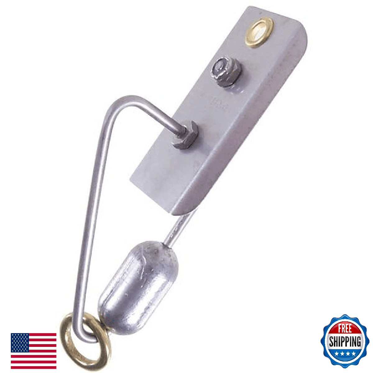 Sea Striker SSP1 Planer; 1/16" 480lb Stainless Steel Cable, Swivel Snap - Image 1