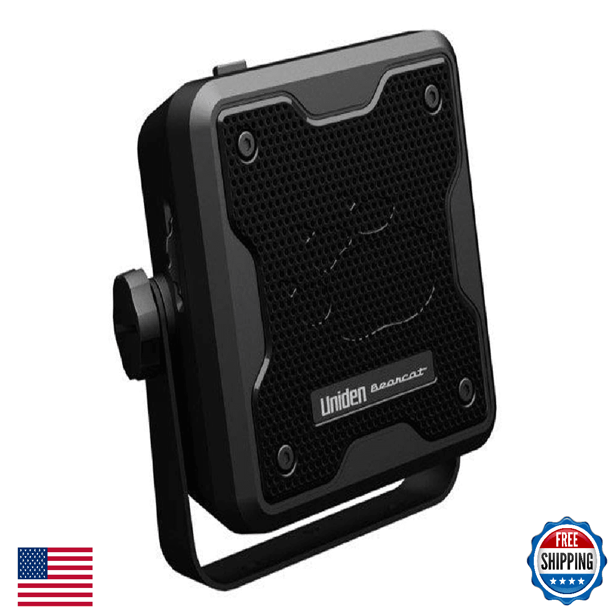 Uniden (BC23A) Bearcat 15-Watt Amplified External Communications Speaker. Durabl - Image 1