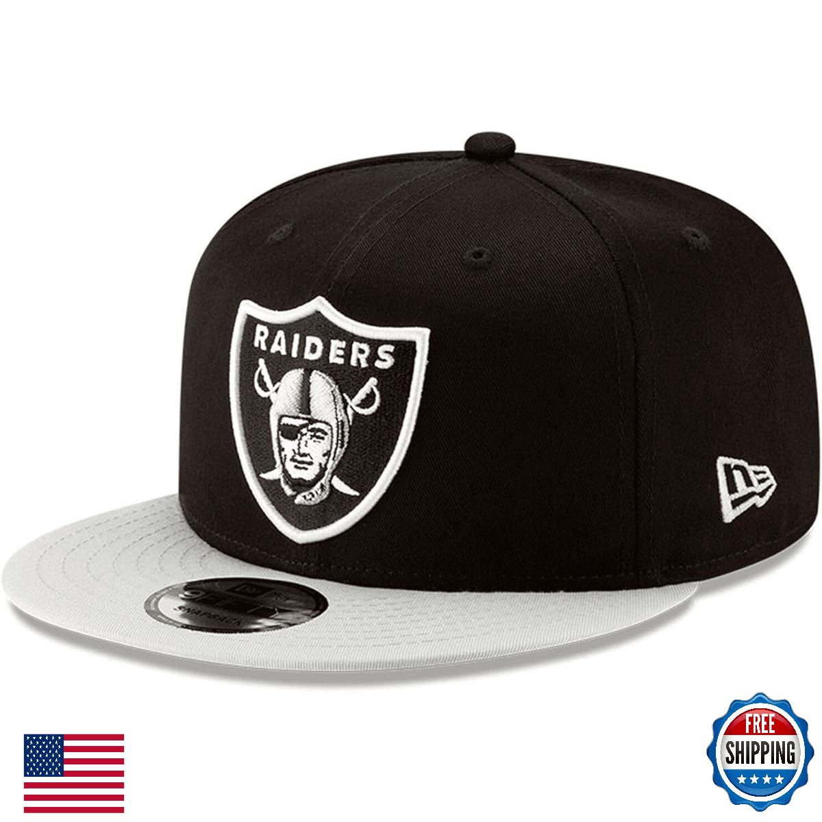 New Era NFL 9FIFTY 2-Tone Snapback Team Color Adjustable Hat Cap One Size (US, A - Image 1