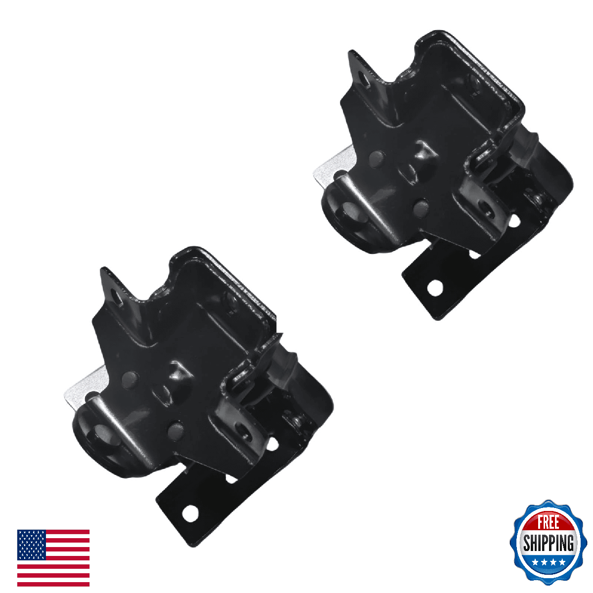 Yllhaoyuan Engine Motor Mount Set 2 for 99-20 GM Trucks SUVs 4.8L-6.0L V8 - Image 1