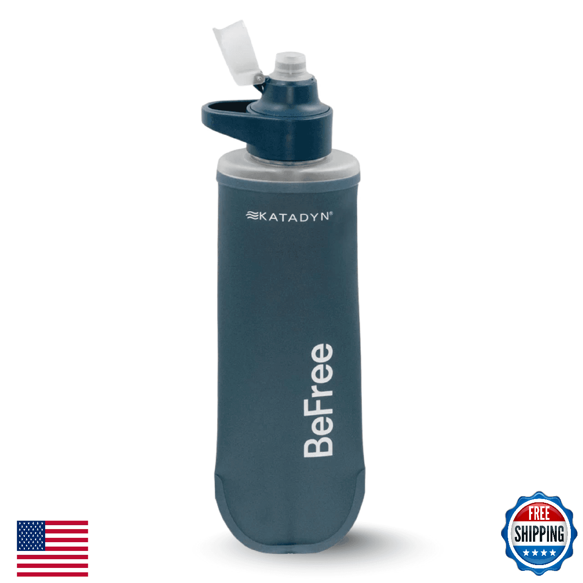 Katadyn 2025 BeFree AC 0.5L Microfilter - Slate Blue - Image 1