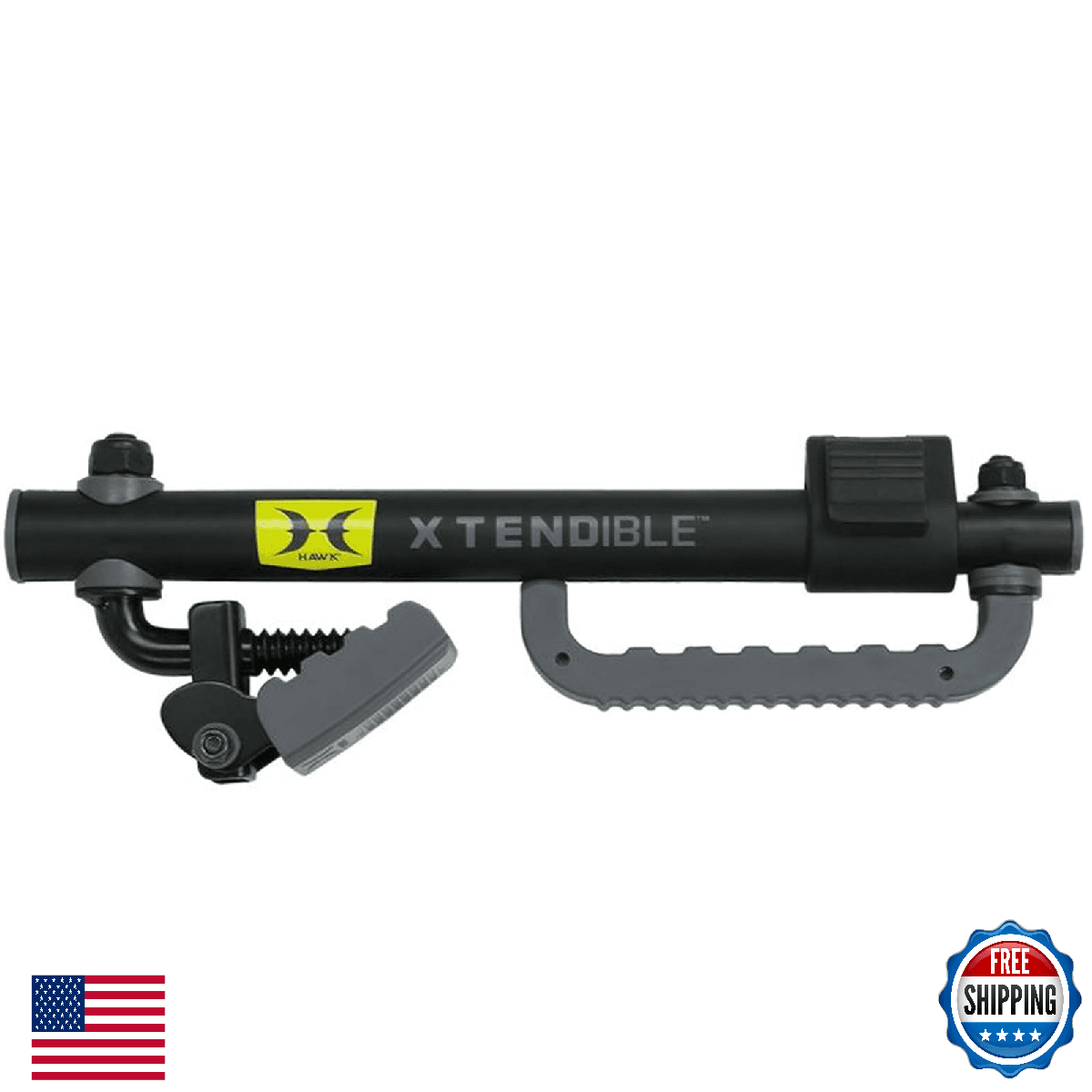 Hawk Xtendible Tree Arm Black 8.5"-16.5" for Bow, Crossbow, Gun - Image 1