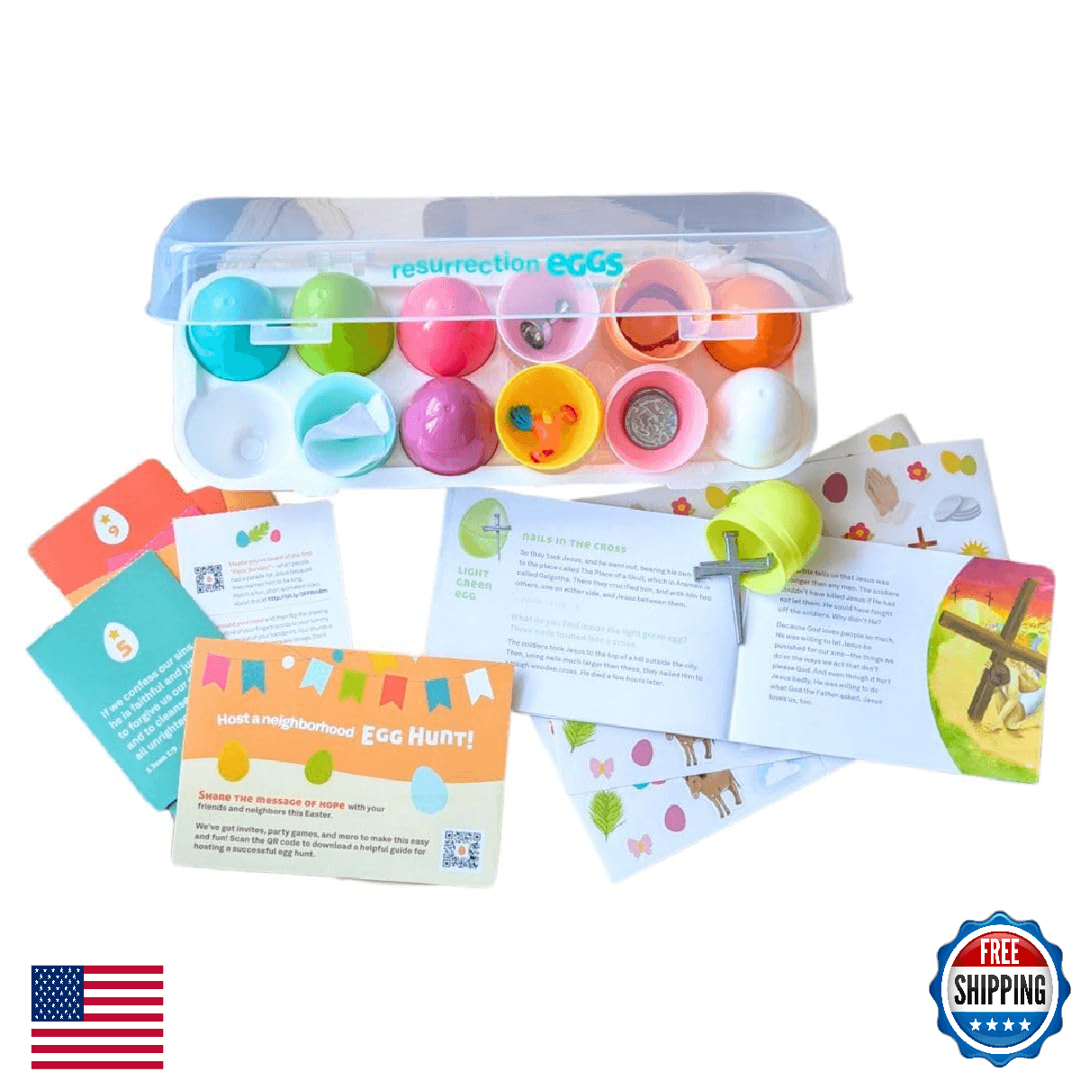 FAMILYLIFE Resurrection Eggs 30th Anniversary - 12 Pc Easter Set - Image 1