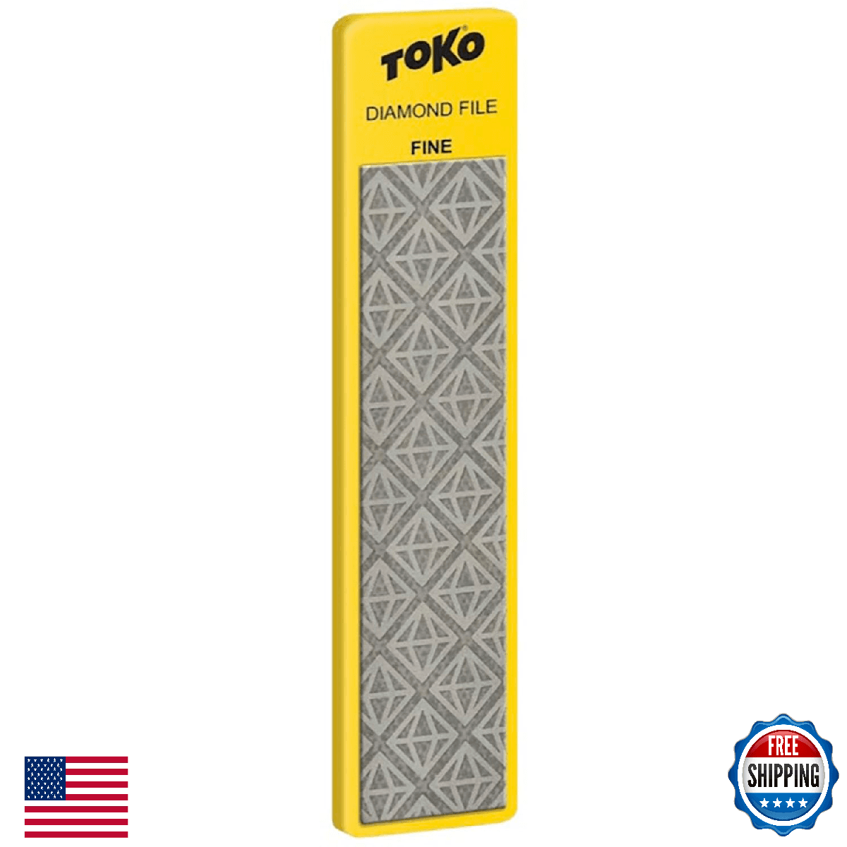 TOKO Diamond Fine File Ski Tuning Edge Deburring Polishing - Image 1