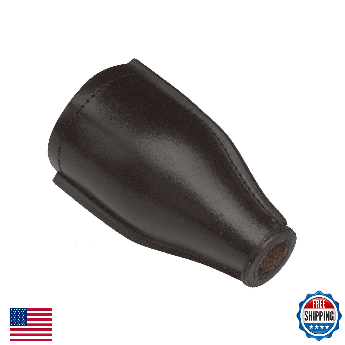 Pro Series Leather Tally Bottle Black - Kelly Pool / Pea Pool Game - Image 1