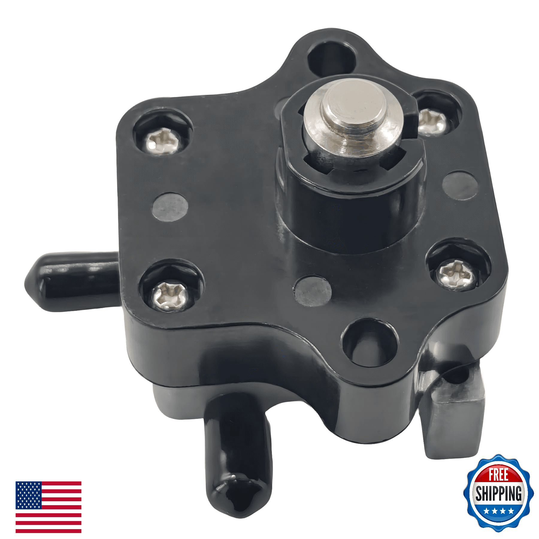 JLM MARINE 3H604000 Fuel Pump for Tohatsu 4 Stroke MFS NSF 4 5 6 8 9.8 HP and fo - Image 1