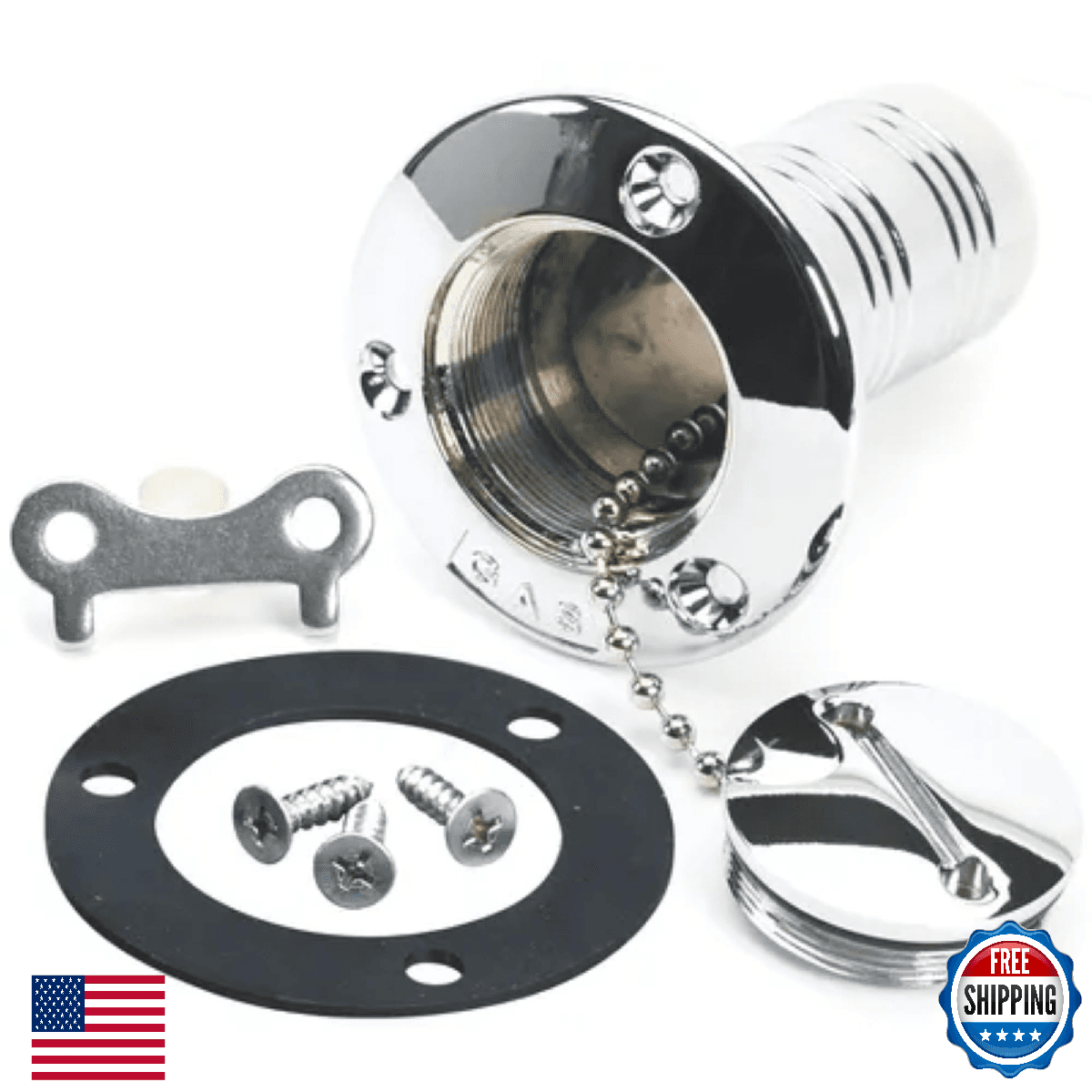 Sierra Deck Plate Fill 035740-10 - Marine Boat Fuel/Water - Image 1