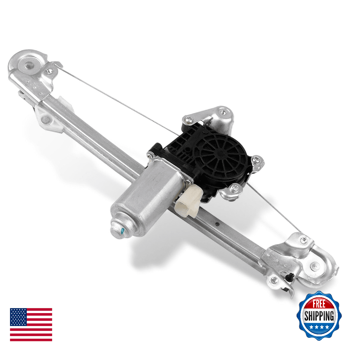 SCITOO Power Window Regulator Motor for 04-05 Chevy Classic Rear Left 741-166 - Image 1