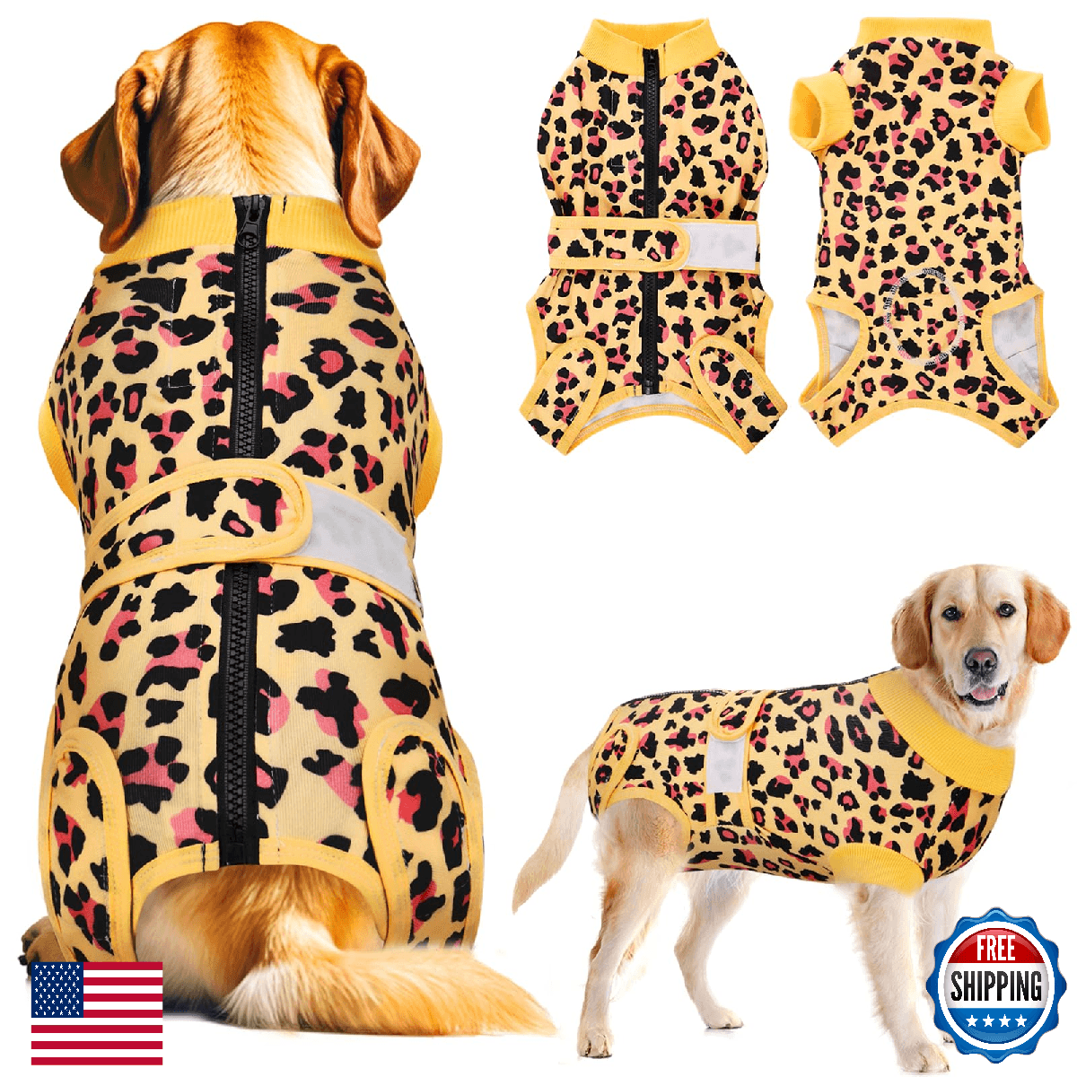 SlowTon Recovery Suit for Dogs - Dog Surgery Suit Female Spay Male Neuter, Dog S - Image 1