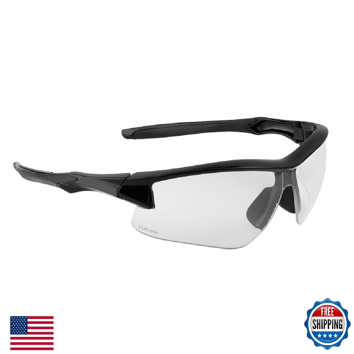Howard Leight Uvex Acadia Shooting Glasses Uvextreme Plus Anti-Fog/Anti-Scratch - Image 1