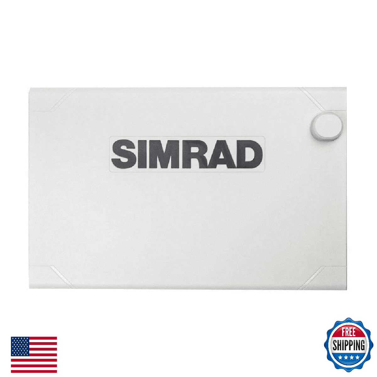 Simrad 000-13742-001 NSS12 evo3/evo3S Sun Cover, White with Black Lettering - Image 1