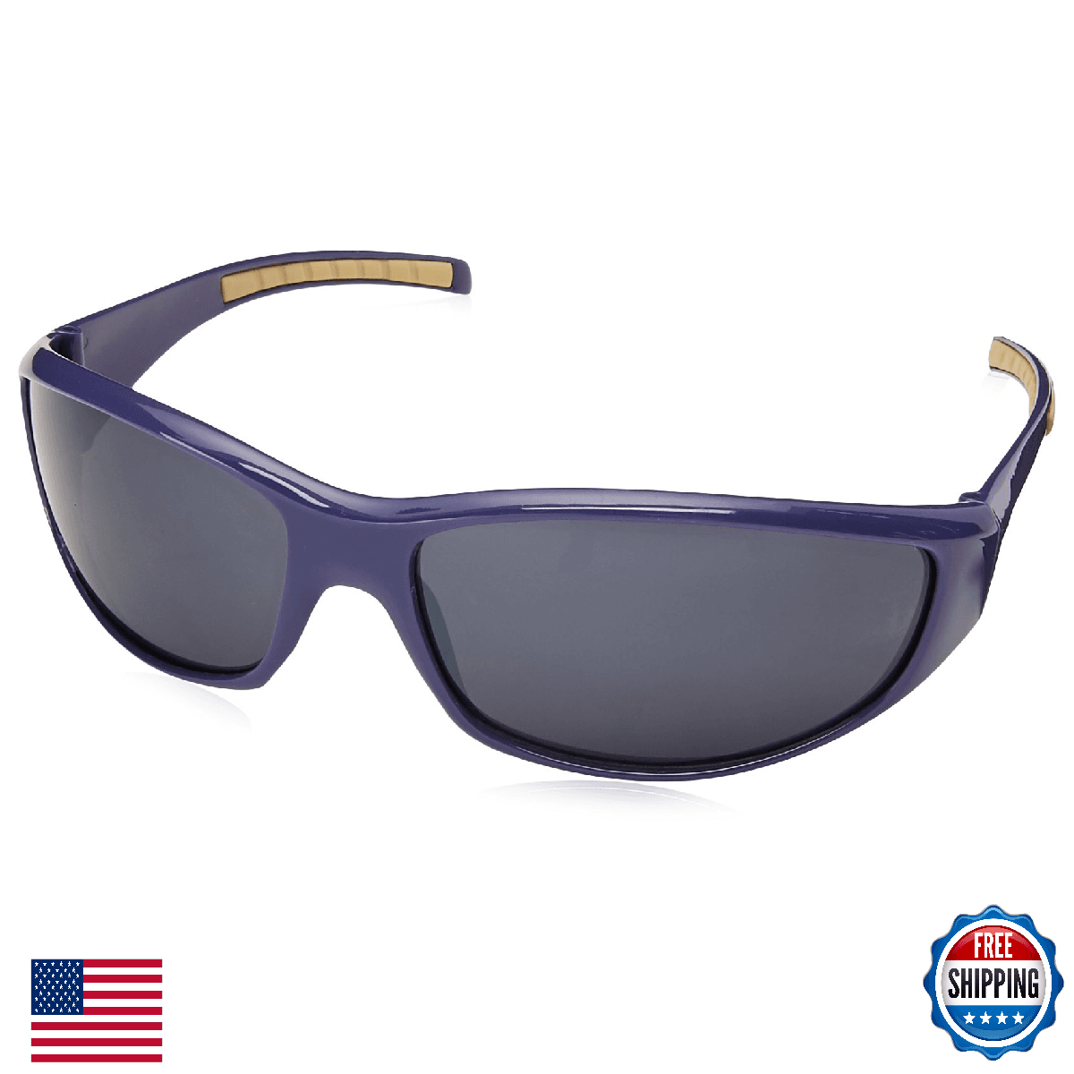 Siskiyou Sports Washington Huskies Wrap Sunglasses 100% UVA/UVB - Image 1