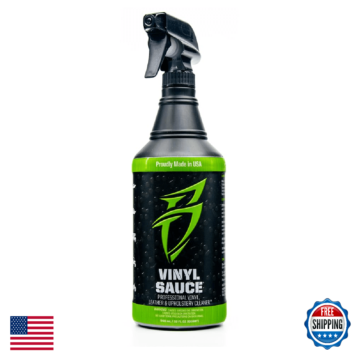 Boat Bling Vinyl Sauce Marine Vinyl Cleaner Spray, Removes Sunscreen & Grime - Image 1