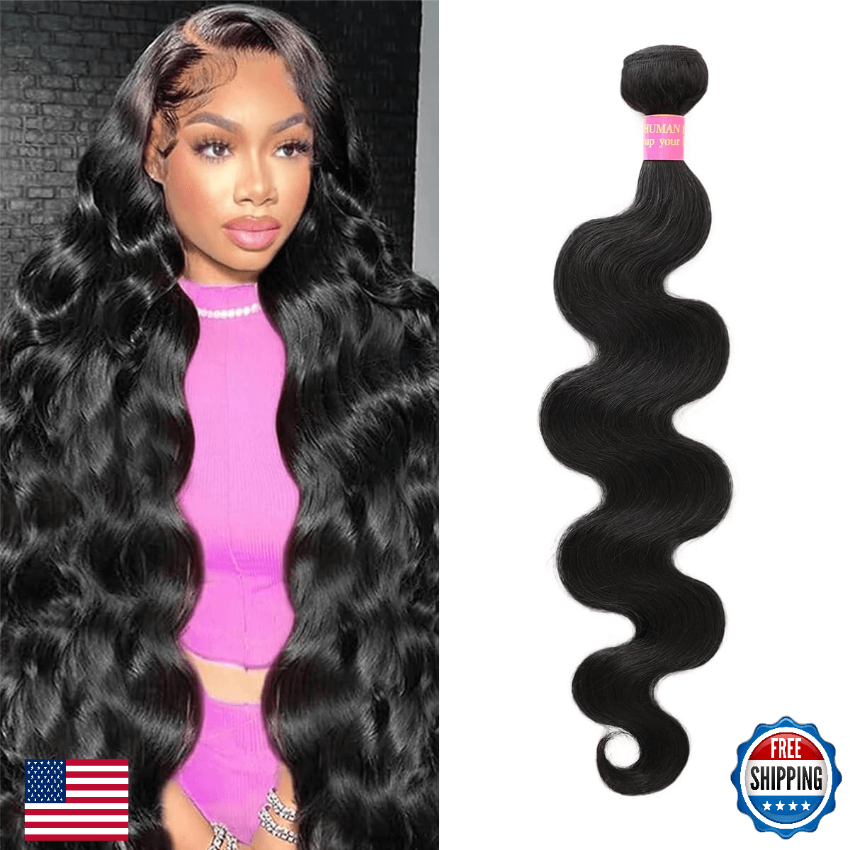 26 Inch Bundles Human Hair Body Wave 12A Brazilian Virgin Human Hair 1 Bundle 10 - Image 1