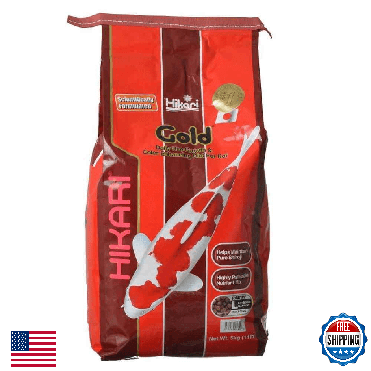 Hikari Usa Inc AHK02482 Gold 11lb Large - Image 1
