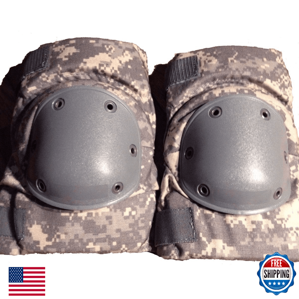 Military Outdoor Clothing New ACU Knee Pad Set - Government Issued - Image 1