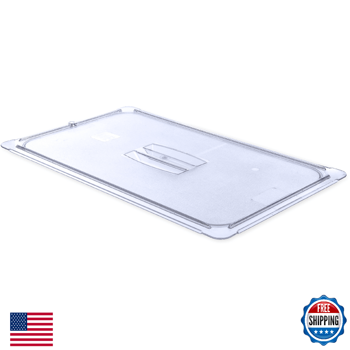 Carlisle FoodService Products Storplus Full-Size Plastic Food Pan Lid for Cateri - Image 1